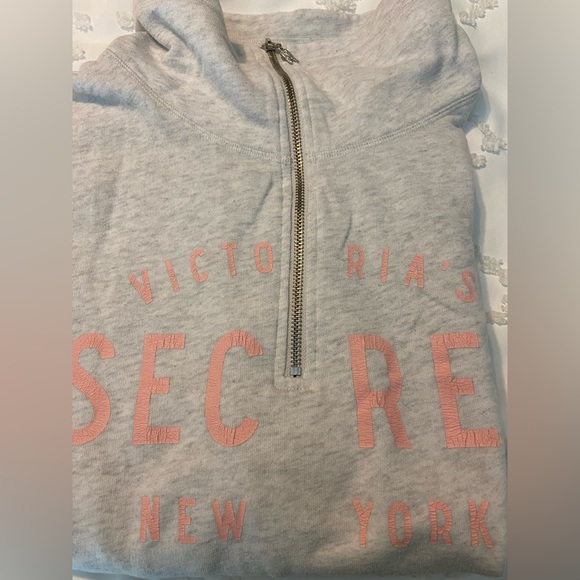 Victoria’s Secret quart zip sweatshirt - Picture 3 of 4